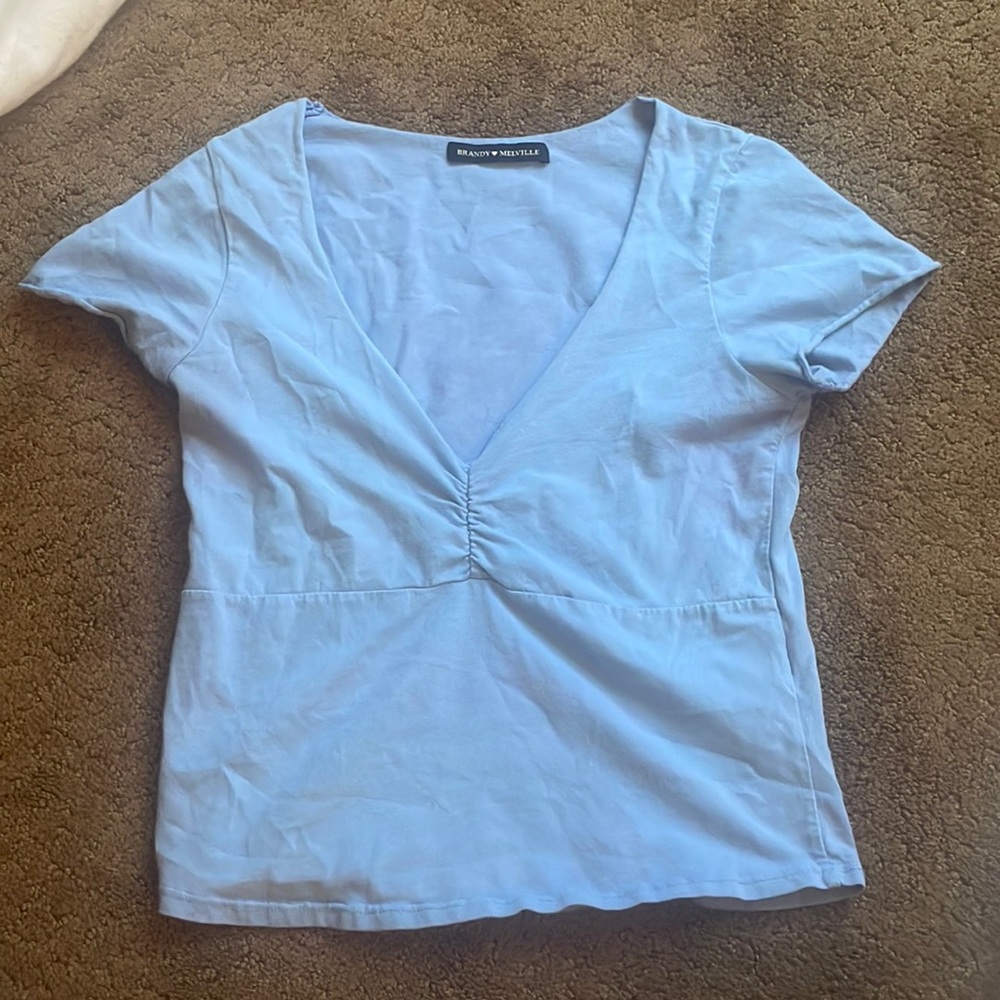 Brandy Melville blue we’ll fit top